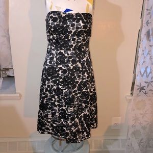 J Crew Strapless Silk Dress